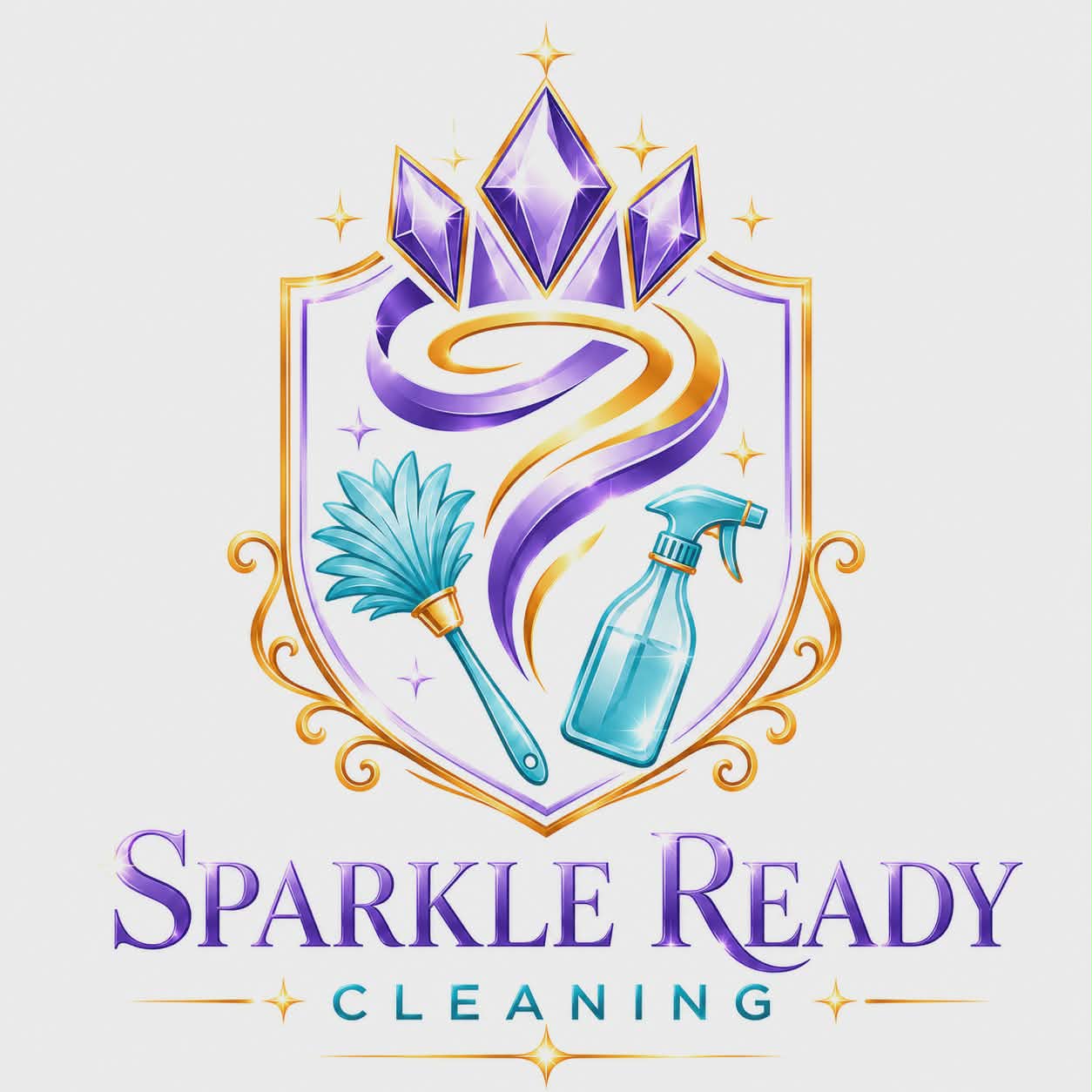Sparkle Ready Cleaning Logo
